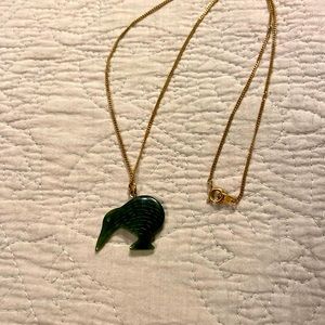 Kiwi Bird Necklace